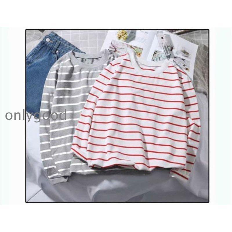 Tシャツ カットソー 長袖 メンズ トップス ラウンドネック ボーダー プルオーバー シンプル カジュアル 着回し 定番 大きいサイズあり 男性用 ラ - 画像 (8)