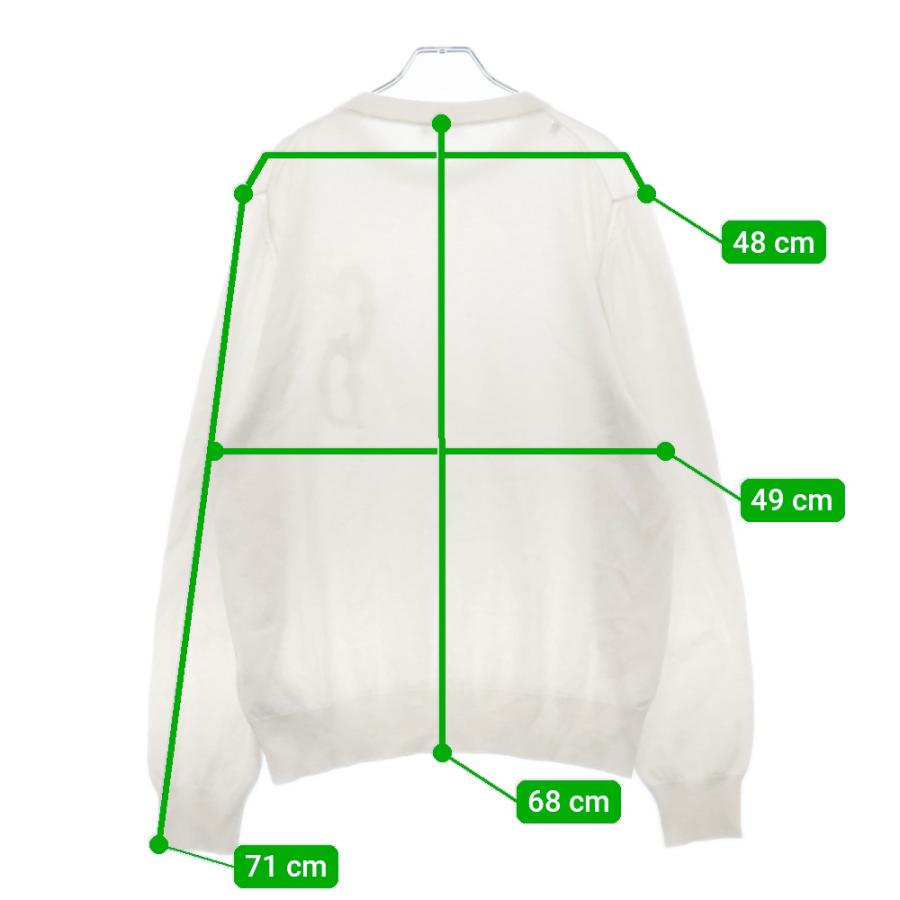 Dior ディオール 23AW パールCDロゴカシミヤニットセーター ベージュ 343M640AT721 - 画像 (8)