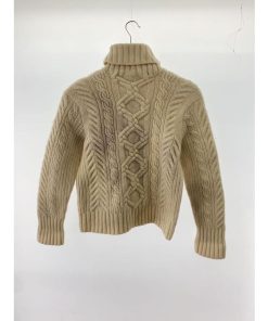 POLO RALPH LAUREN◆ニット・セーター(厚手)/L/ウール/IVO