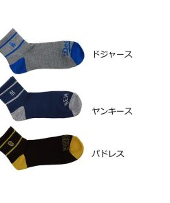 【MLB】 メジャーリーグ 公式 ソックス メンズ 大人 男性用 靴下 グッズ ギフト プレゼント