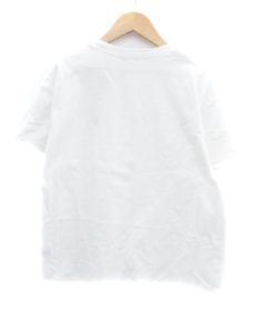 ユーエスポロアッスン U.S.POLO ASSN Tシャツ カットソー ラウンドネック 半袖 刺繍 F オフホワイト 紺 ネイビー メンズ レディース