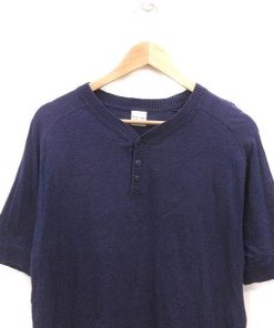 ユナイテッドアローズ ブルーレーベル UNITED ARROWS BLUE LABEL ニット カットソー 半袖 L 紫 パープル /MS メンズ