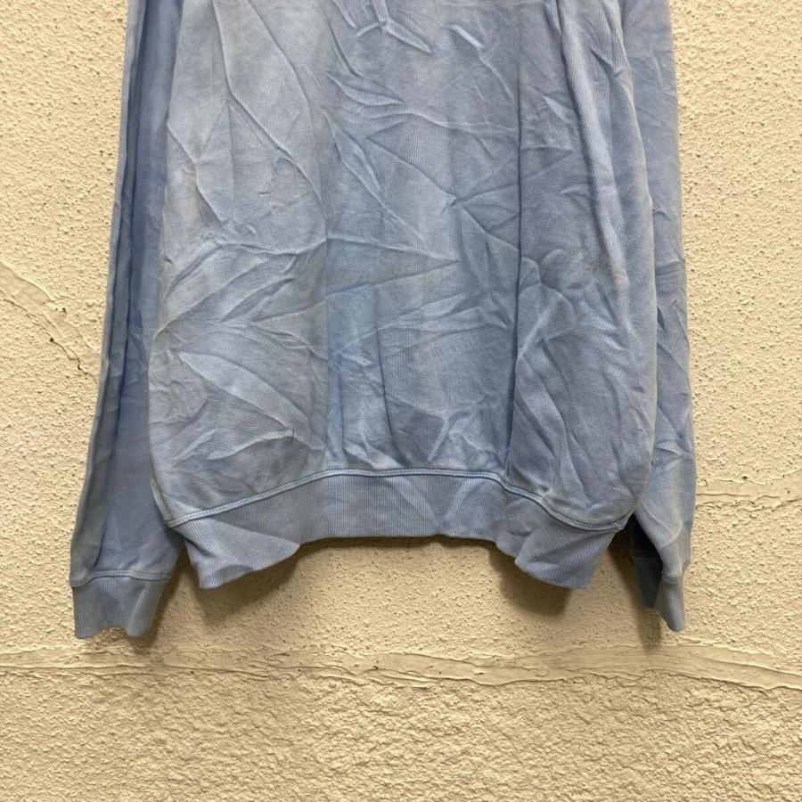 Tommy Bahama ロゴ ニット セーター トレーナー M ライトブルー トミーバハマ ハーフジップ 古着卸 アメリカ仕入 a605-8407 - 画像 (5)