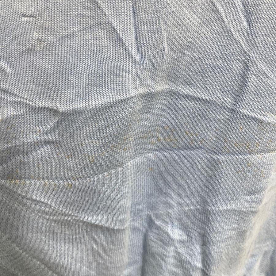 Tommy Bahama ロゴ ニット セーター トレーナー M ライトブルー トミーバハマ ハーフジップ 古着卸 アメリカ仕入 a605-8407 - 画像 (6)