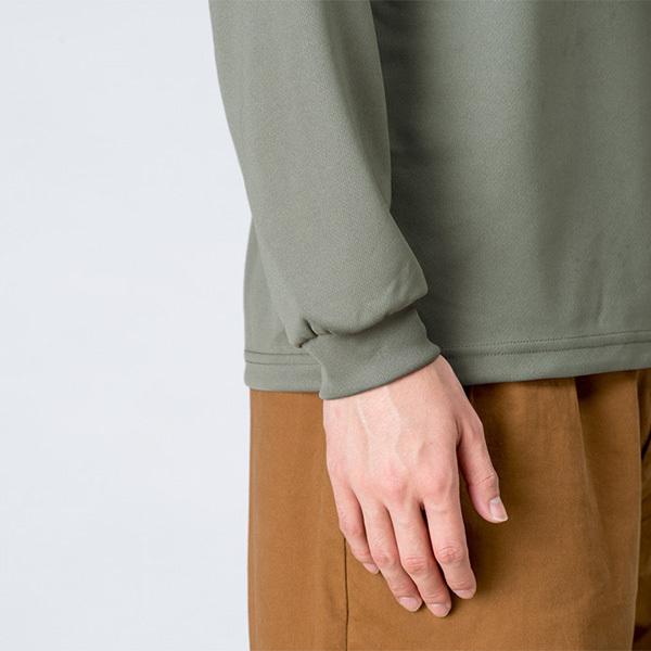 glimmer tシャツ 長袖 ロンT ドライ 速乾 UVカット 無地 大きい 大きいサイズ メンズ レディース 部屋着 ルームウエア スポーツ 仕事 ビジネス イベント スタッフ 介護 - 画像 (9)