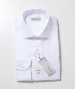 ふるさと納税 人吉市 EASY CARE白ツイルワイド　HITOYOSHIシャツSIZE43(LL)-86